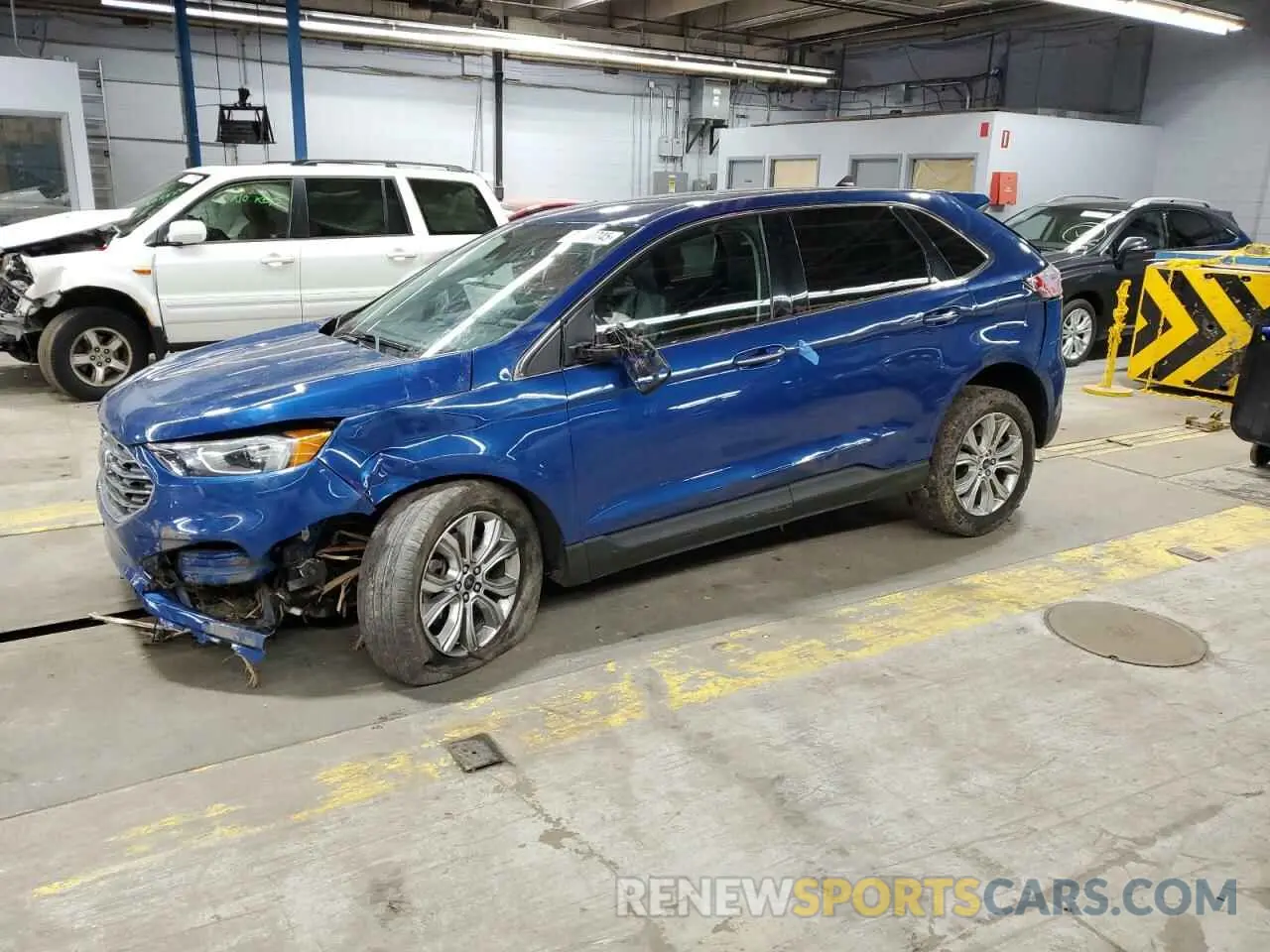 1 Photograph of a damaged car 2FMPK4K98MBA18841 FORD EDGE 2021