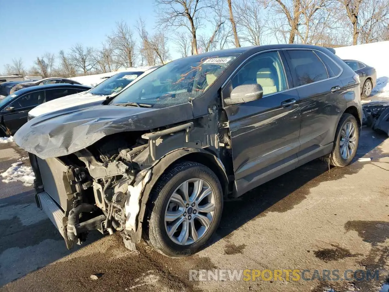 1 Photograph of a damaged car 2FMPK4K98MBA60605 FORD EDGE 2021
