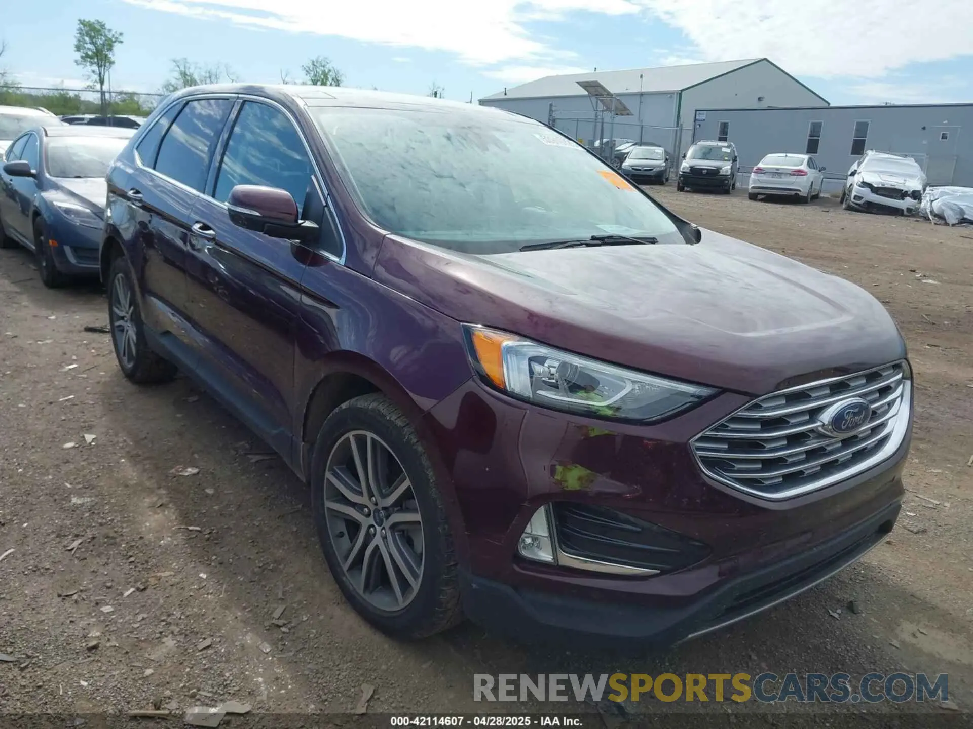 1 Photograph of a damaged car 2FMPK4K99MBA41965 FORD EDGE 2021