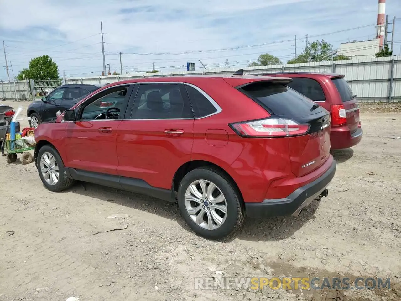 2 Photograph of a damaged car 2FMPK4K9XMBA48634 FORD EDGE 2021