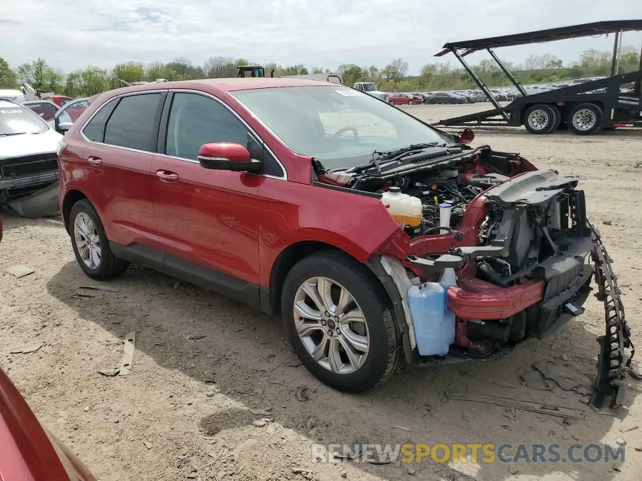 4 Photograph of a damaged car 2FMPK4K9XMBA48634 FORD EDGE 2021