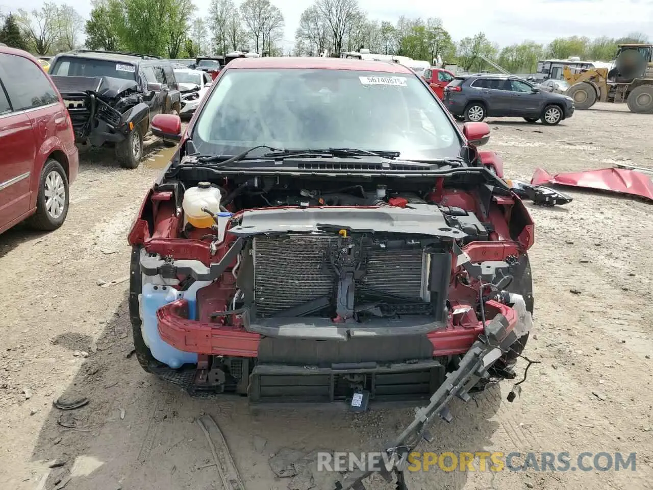 5 Photograph of a damaged car 2FMPK4K9XMBA48634 FORD EDGE 2021