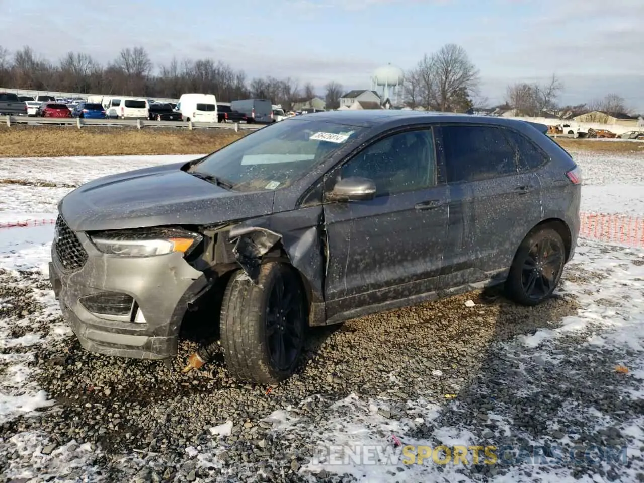 1 Photograph of a damaged car 2FMPK4AP6NBA03417 FORD EDGE 2022