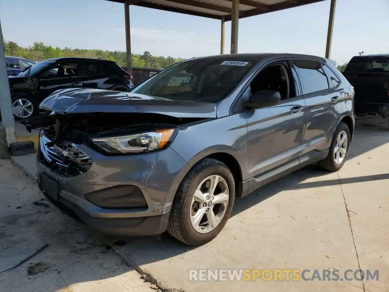 1 Photograph of a damaged car 2FMPK4G90NBA27799 FORD EDGE 2022