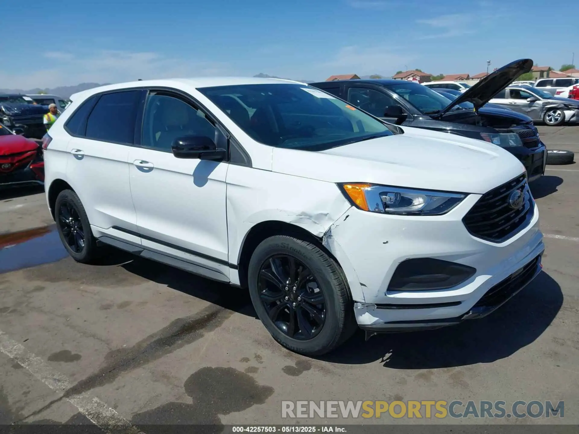 1 Photograph of a damaged car 2FMPK4G90NBA56252 FORD EDGE 2022