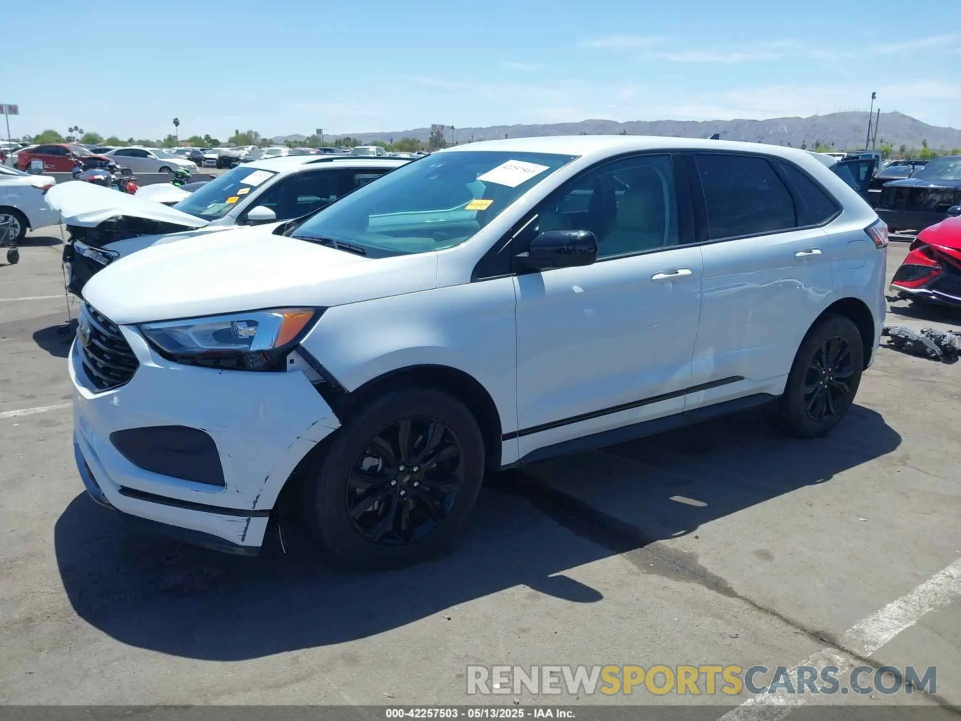 2 Photograph of a damaged car 2FMPK4G90NBA56252 FORD EDGE 2022
