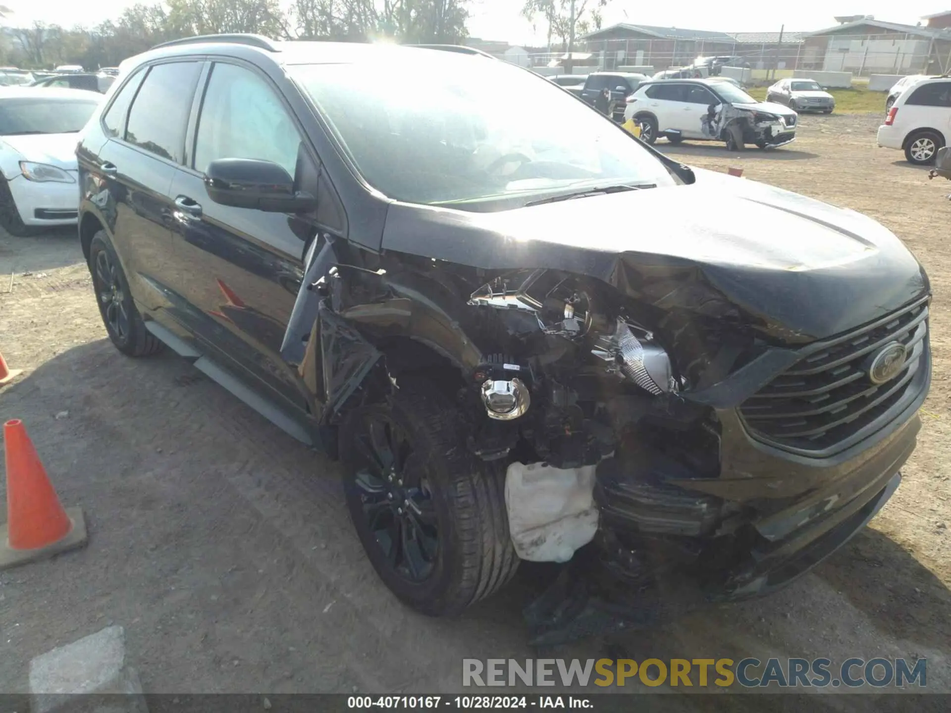 1 Photograph of a damaged car 2FMPK4G92NBB08593 FORD EDGE 2022