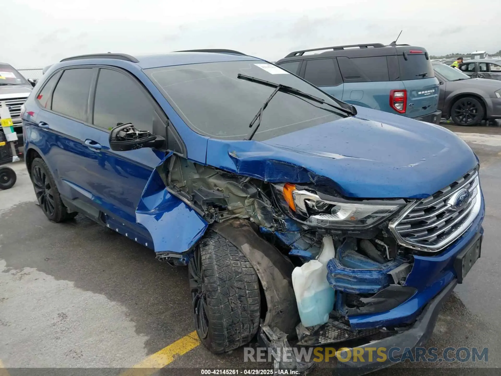 1 Photograph of a damaged car 2FMPK4G94NBA26994 FORD EDGE 2022