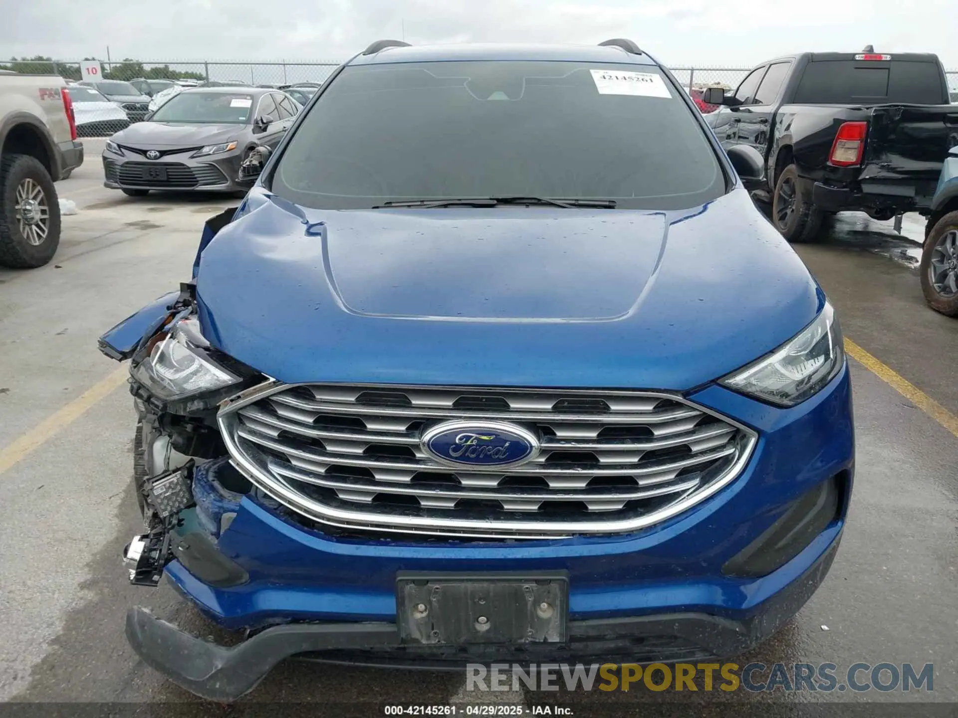 12 Photograph of a damaged car 2FMPK4G94NBA26994 FORD EDGE 2022