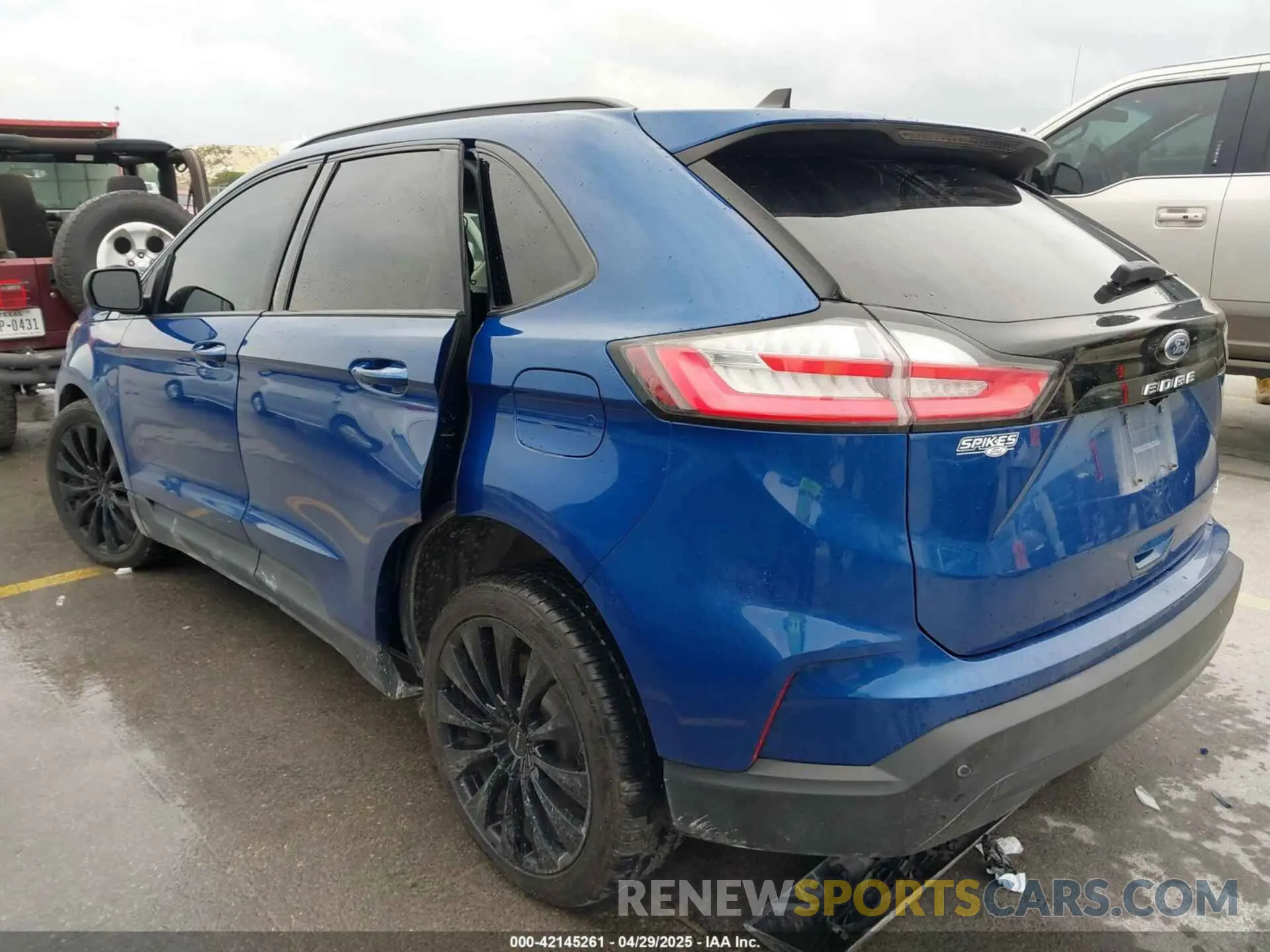 3 Photograph of a damaged car 2FMPK4G94NBA26994 FORD EDGE 2022