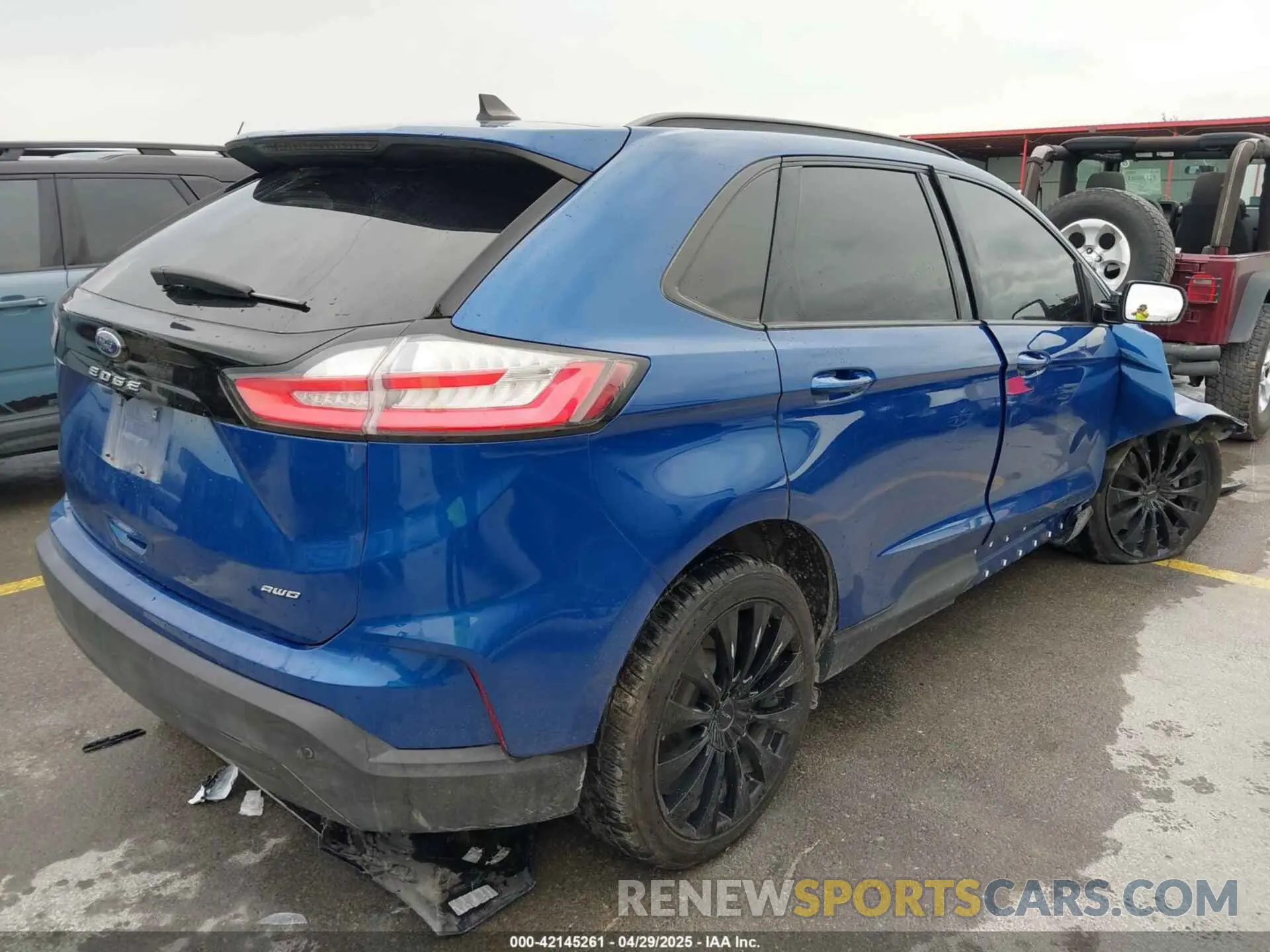 4 Photograph of a damaged car 2FMPK4G94NBA26994 FORD EDGE 2022