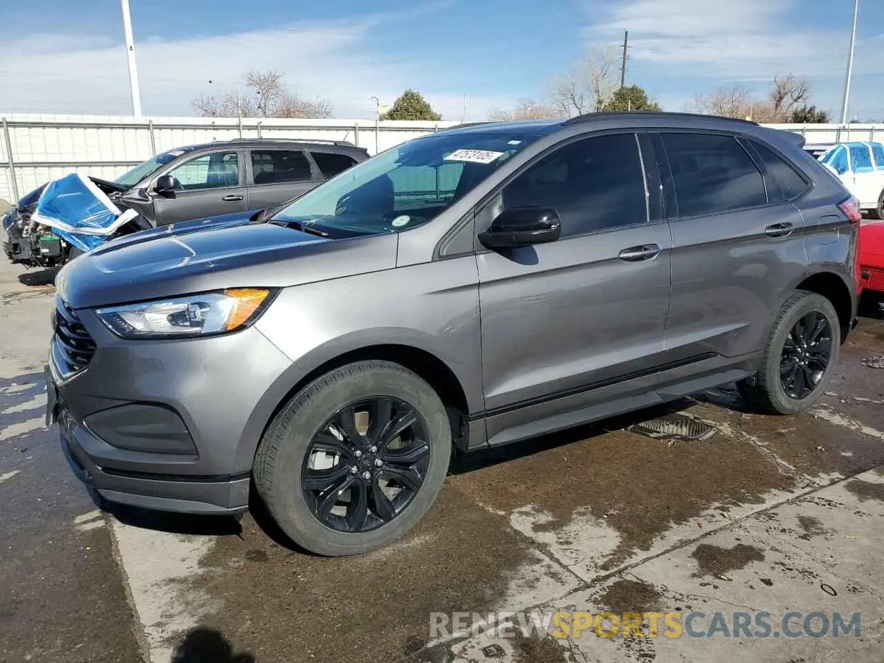 1 Photograph of a damaged car 2FMPK4G94NBB00592 FORD EDGE 2022