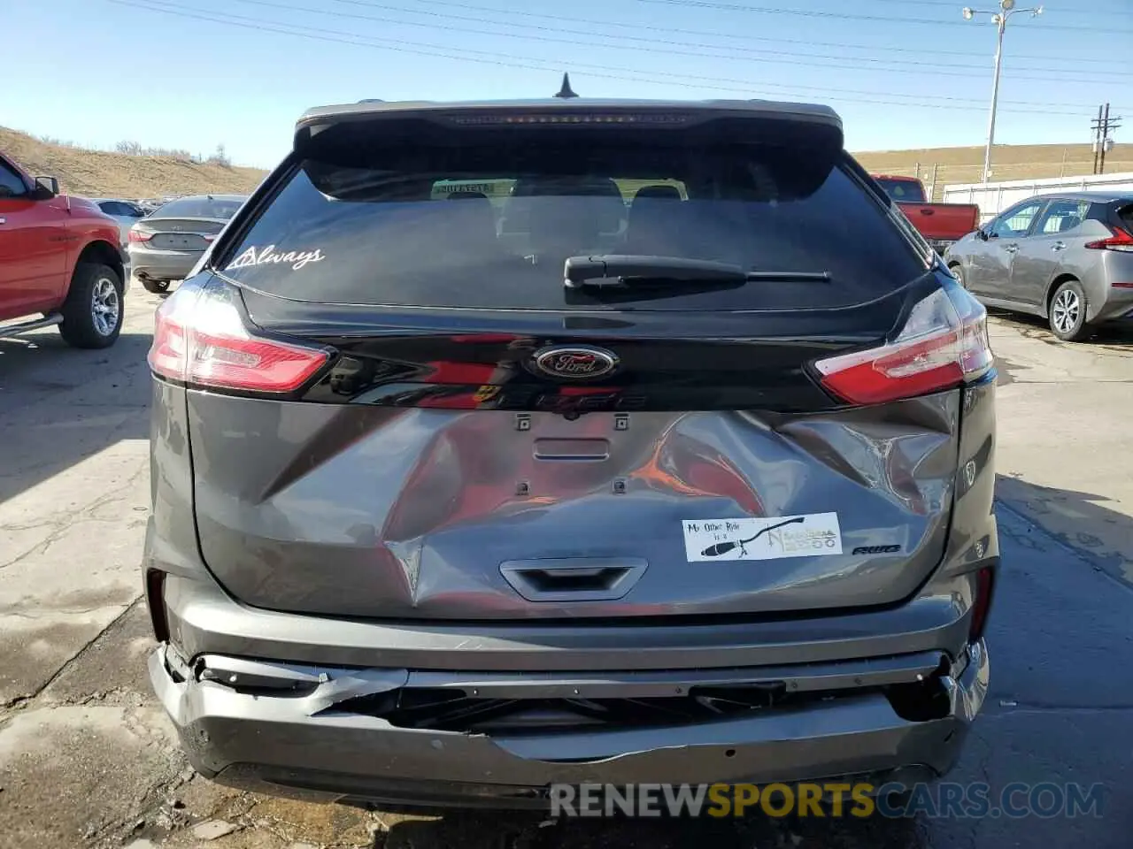 6 Photograph of a damaged car 2FMPK4G94NBB00592 FORD EDGE 2022