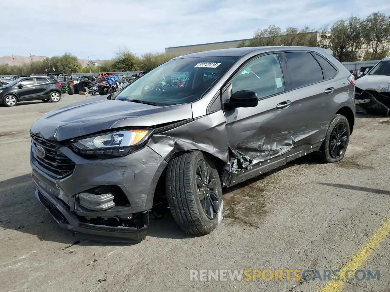 1 Photograph of a damaged car 2FMPK4G95NBA12344 FORD EDGE 2022