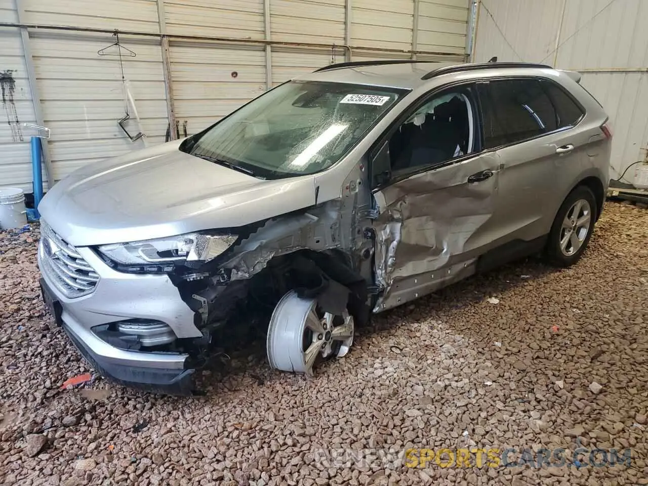 1 Photograph of a damaged car 2FMPK4G96NBA75033 FORD EDGE 2022