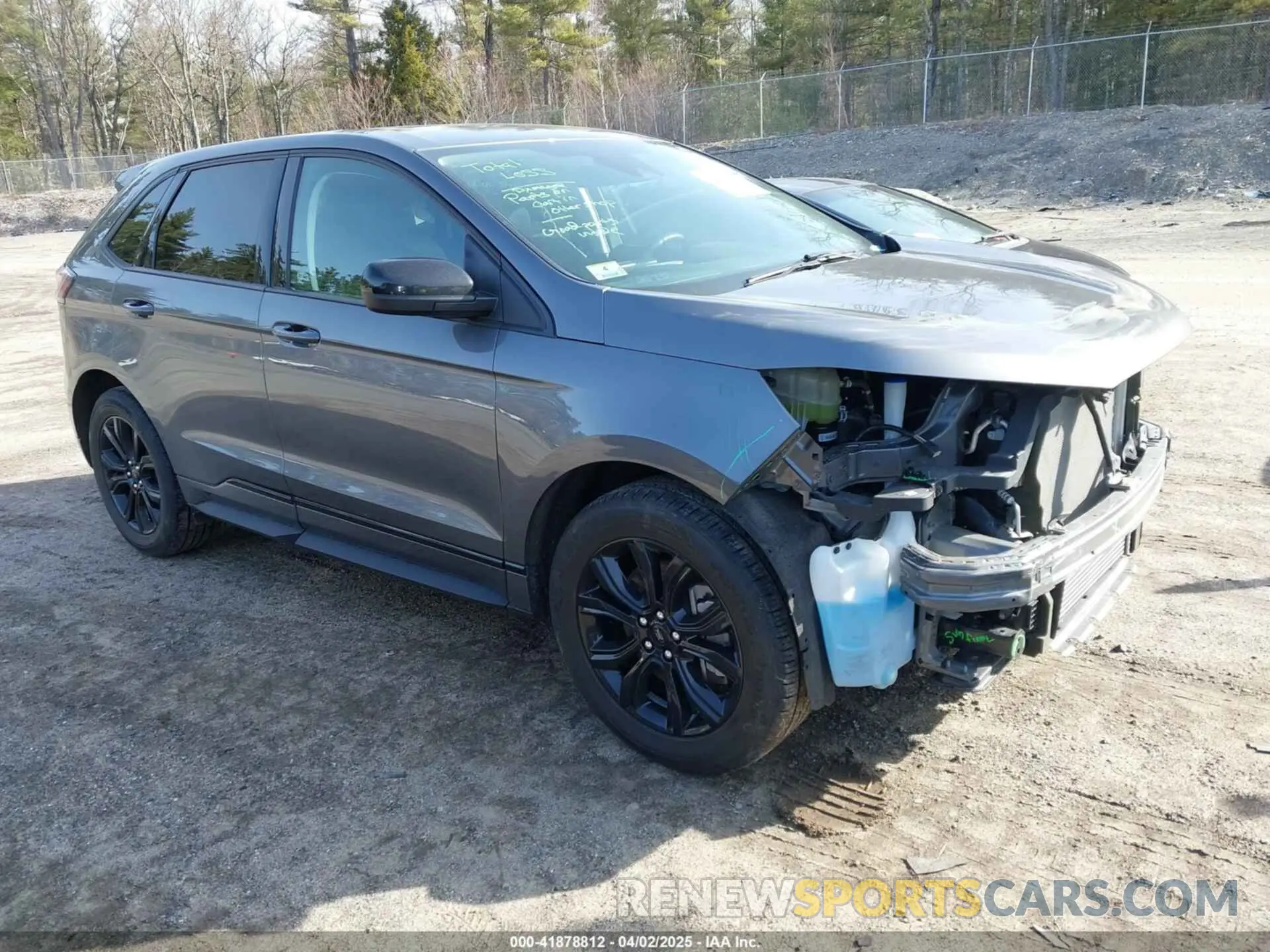 1 Photograph of a damaged car 2FMPK4G97NBA29792 FORD EDGE 2022