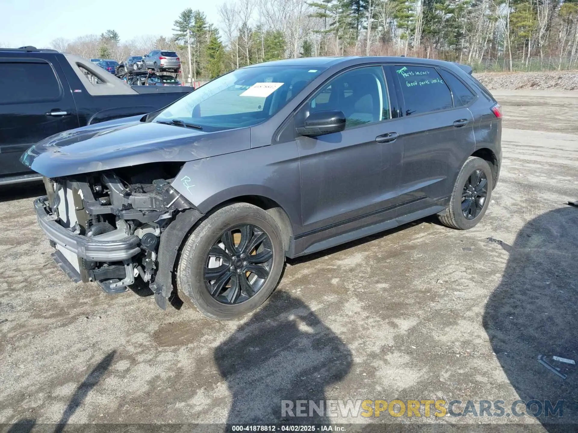 2 Photograph of a damaged car 2FMPK4G97NBA29792 FORD EDGE 2022