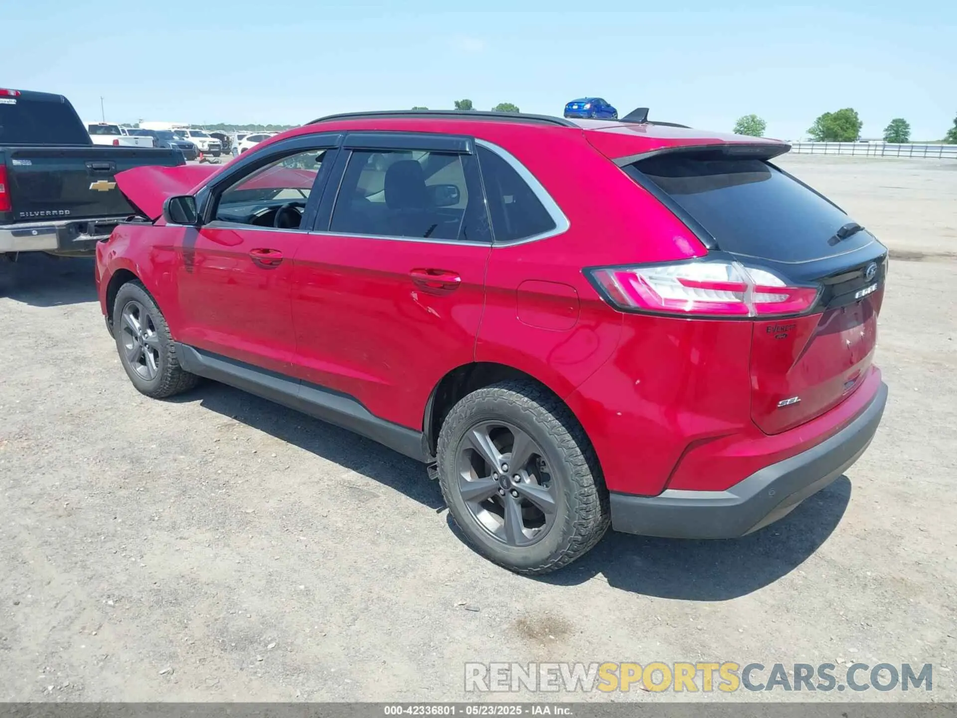 3 Photograph of a damaged car 2FMPK4J90NBA05830 FORD EDGE 2022