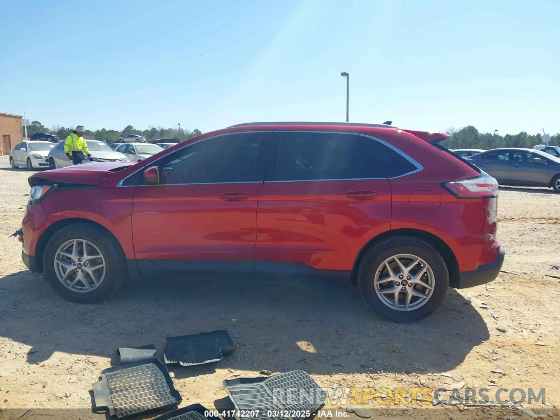 14 Photograph of a damaged car 2FMPK4J90NBA24975 FORD EDGE 2022