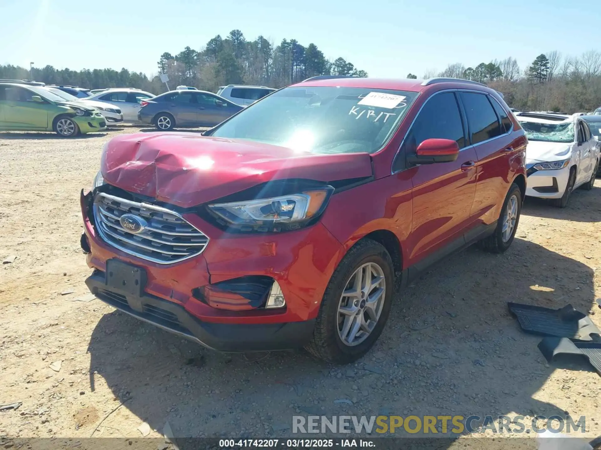 2 Photograph of a damaged car 2FMPK4J90NBA24975 FORD EDGE 2022