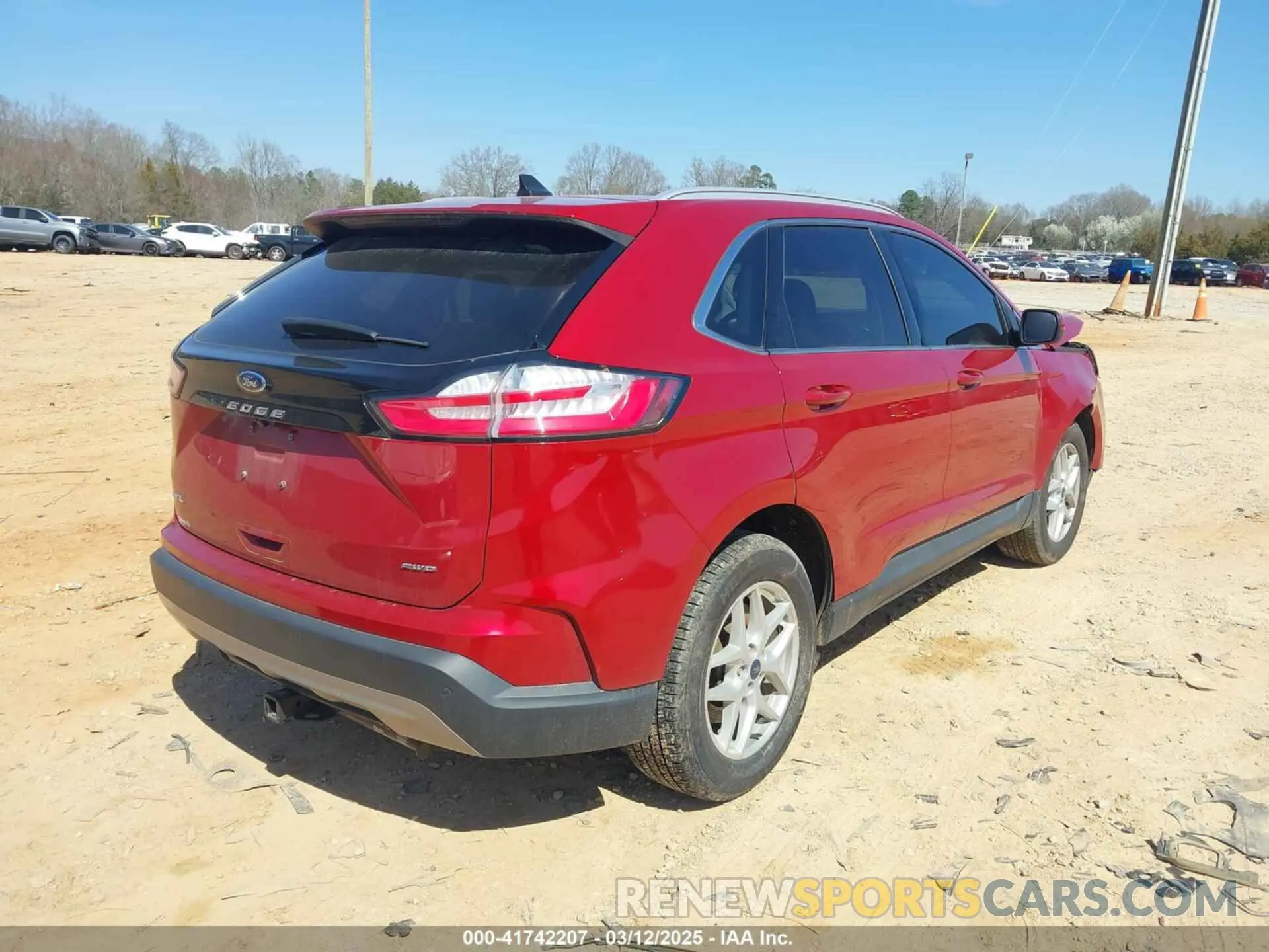 4 Photograph of a damaged car 2FMPK4J90NBA24975 FORD EDGE 2022