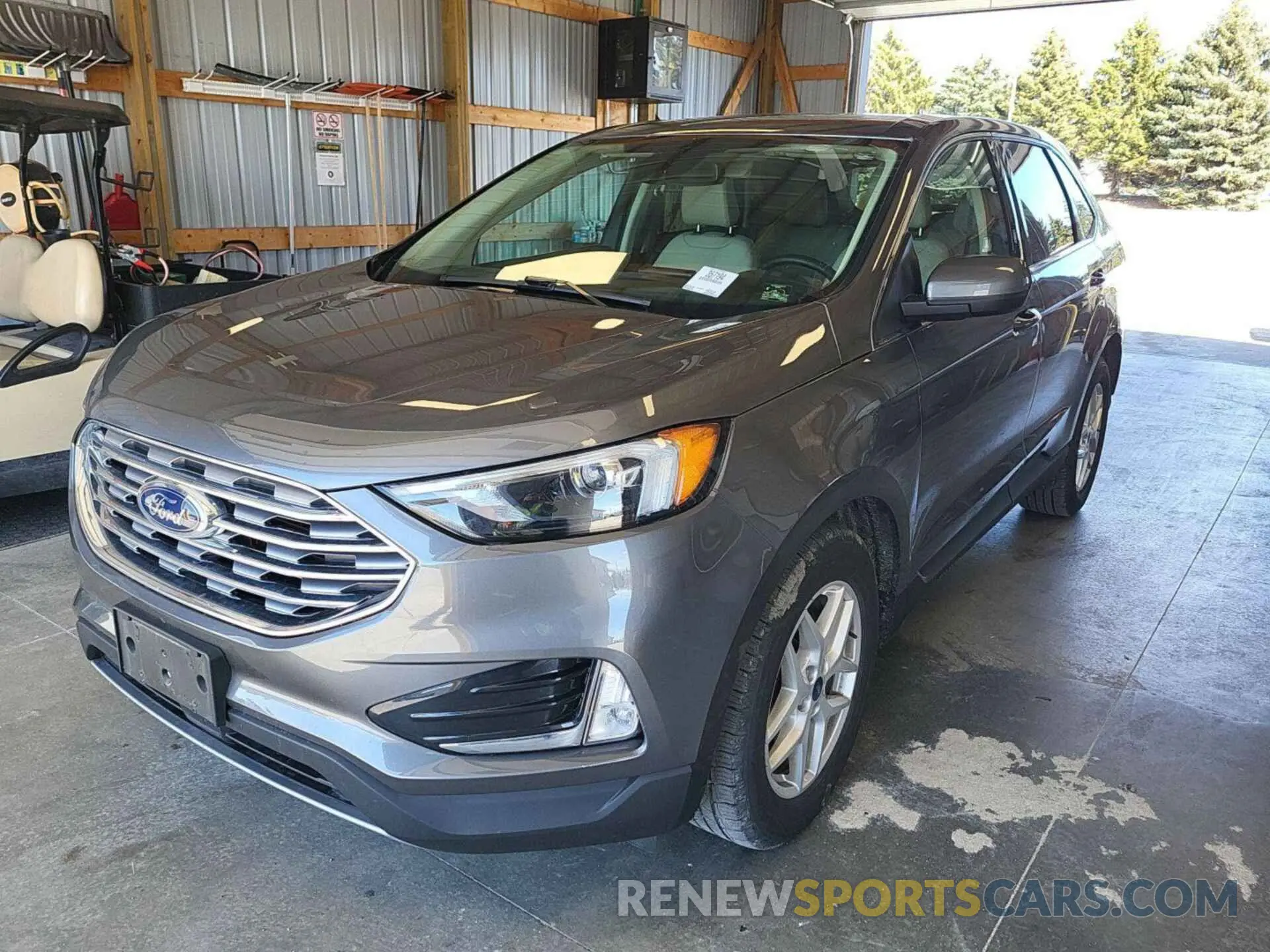 3 Photograph of a damaged car 2FMPK4J90NBA64814 FORD EDGE 2022