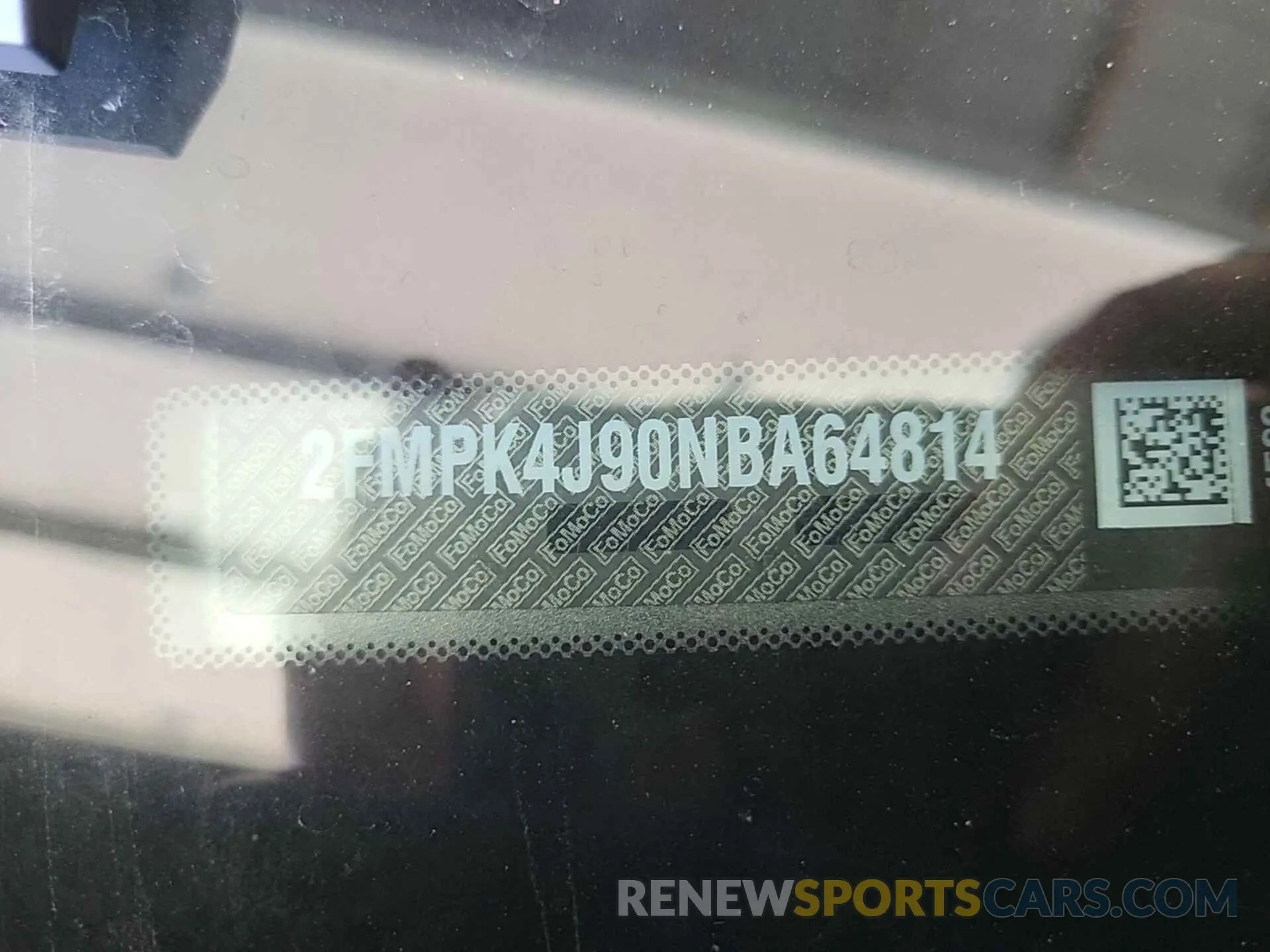 7 Photograph of a damaged car 2FMPK4J90NBA64814 FORD EDGE 2022