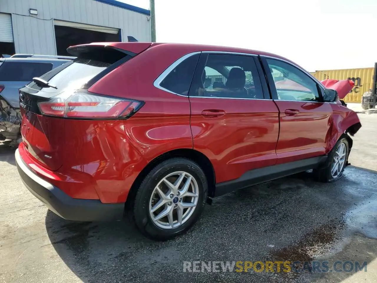 3 Photograph of a damaged car 2FMPK4J90NBB06236 FORD EDGE 2022