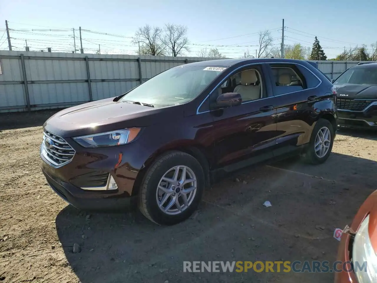 1 Photograph of a damaged car 2FMPK4J90NBB09735 FORD EDGE 2022