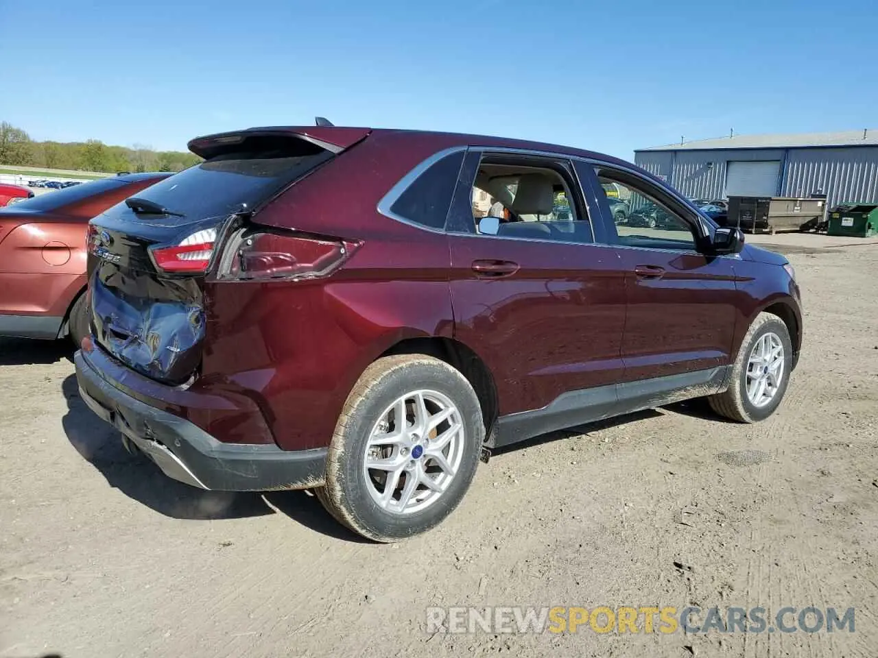 3 Photograph of a damaged car 2FMPK4J90NBB09735 FORD EDGE 2022