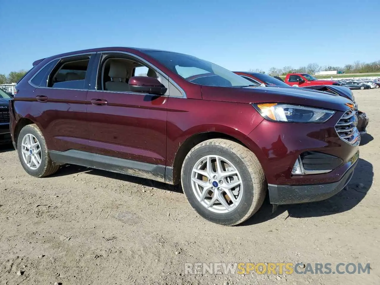 4 Photograph of a damaged car 2FMPK4J90NBB09735 FORD EDGE 2022