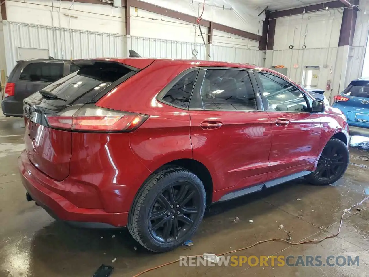 3 Photograph of a damaged car 2FMPK4J91NBA72162 FORD EDGE 2022