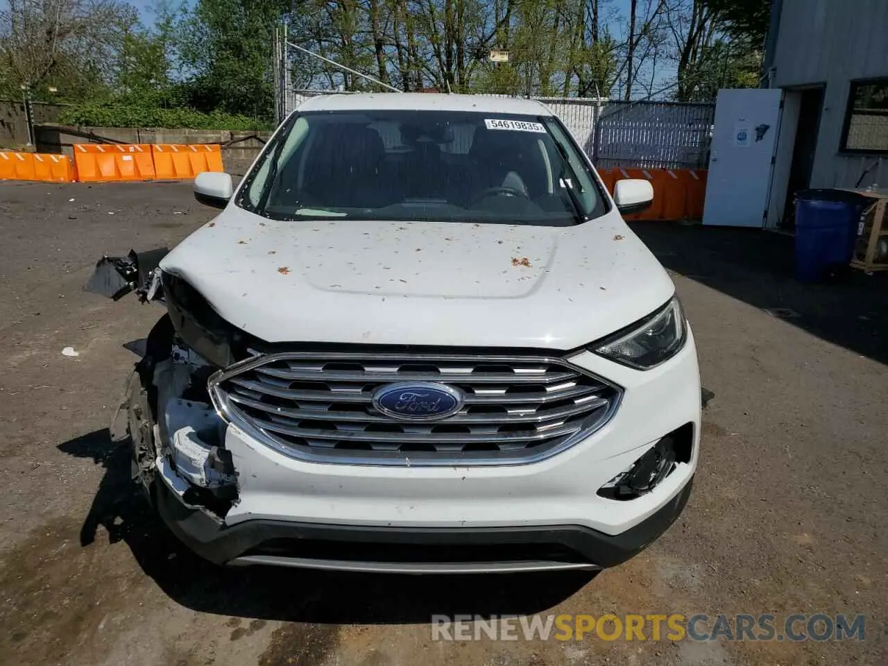 5 Photograph of a damaged car 2FMPK4J91NBA93741 FORD EDGE 2022