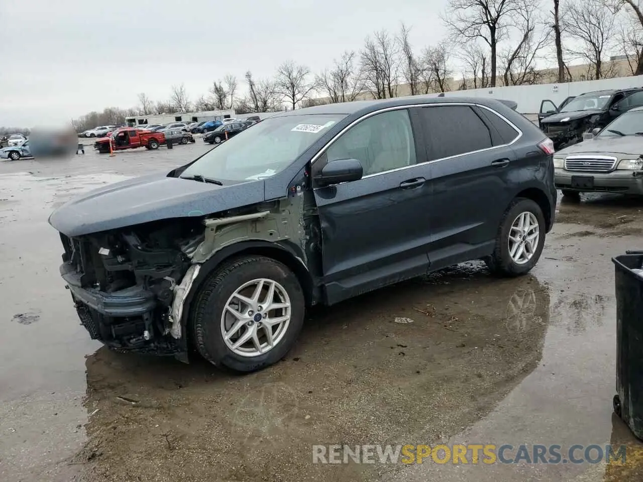 1 Photograph of a damaged car 2FMPK4J92NBA16814 FORD EDGE 2022