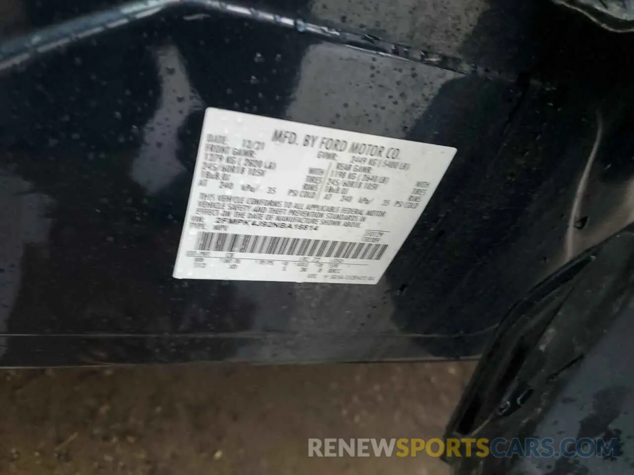 13 Photograph of a damaged car 2FMPK4J92NBA16814 FORD EDGE 2022