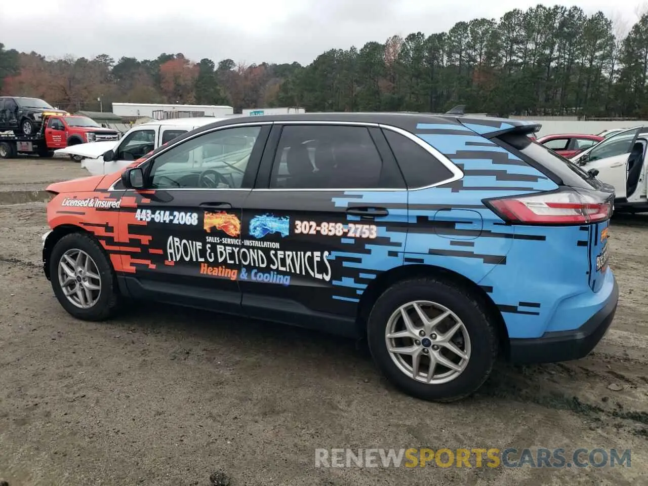 2 Photograph of a damaged car 2FMPK4J92NBA99497 FORD EDGE 2022