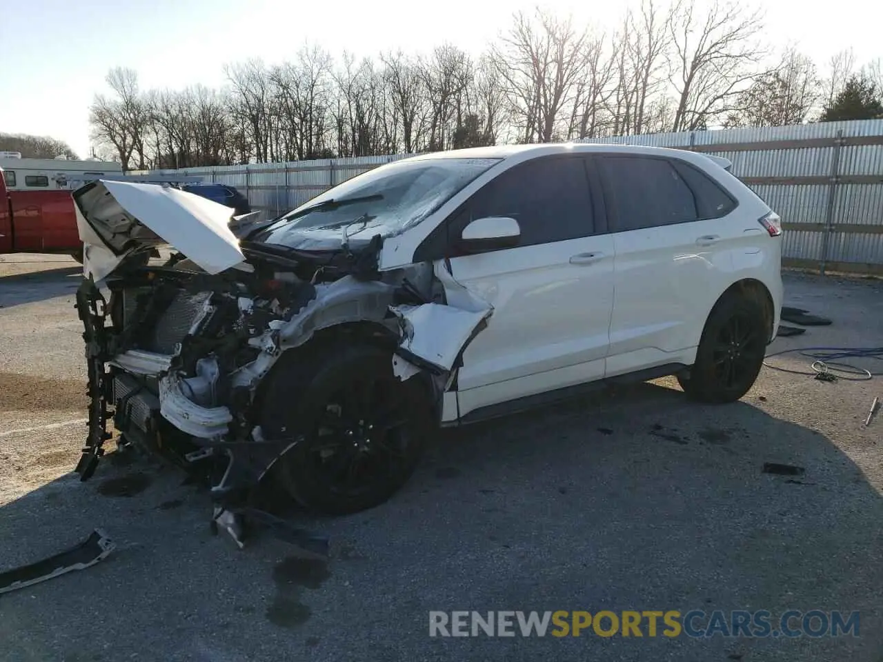1 Photograph of a damaged car 2FMPK4J92NBB07582 FORD EDGE 2022
