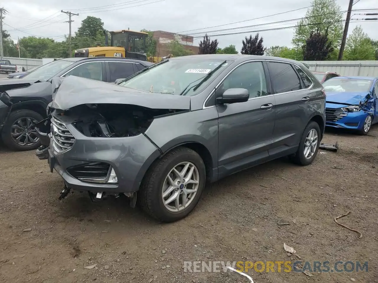 1 Photograph of a damaged car 2FMPK4J93NBA17468 FORD EDGE 2022