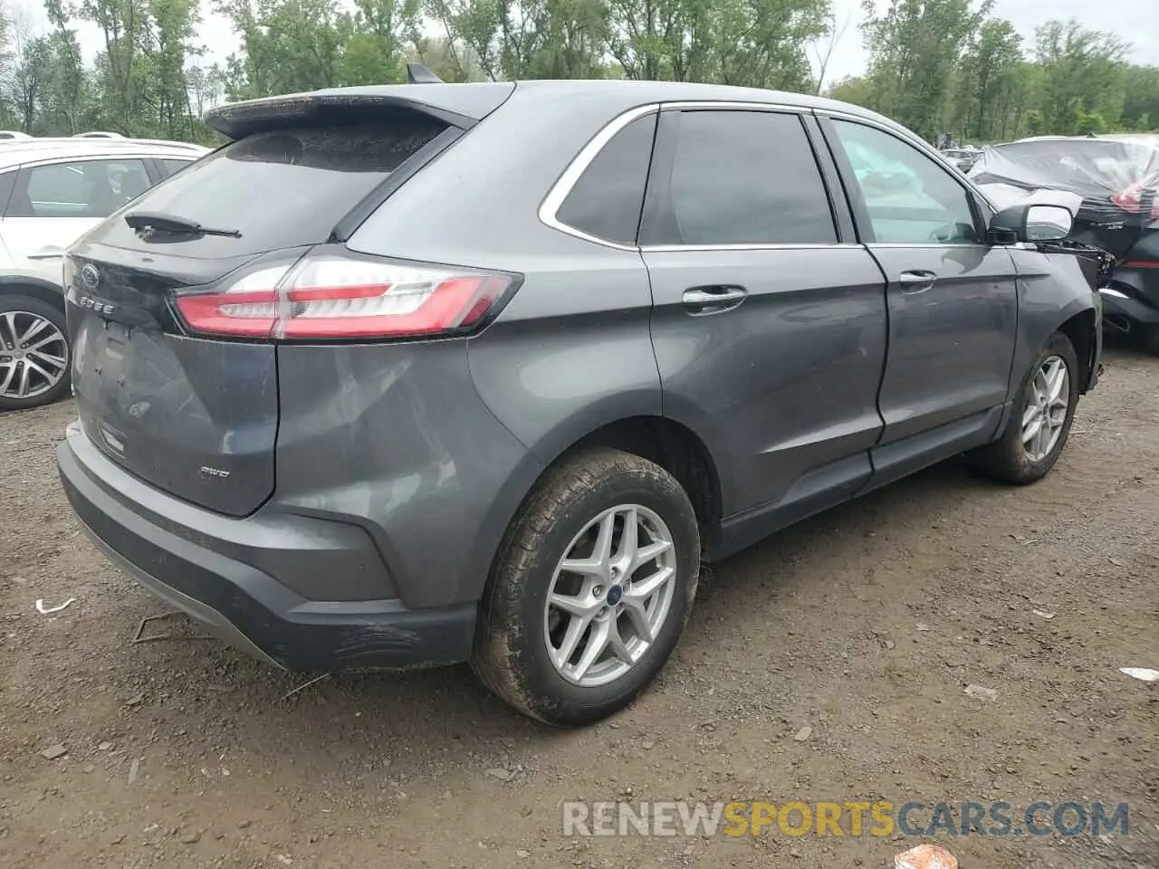 3 Photograph of a damaged car 2FMPK4J93NBA17468 FORD EDGE 2022