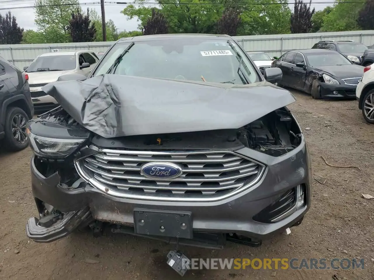 5 Photograph of a damaged car 2FMPK4J93NBA17468 FORD EDGE 2022