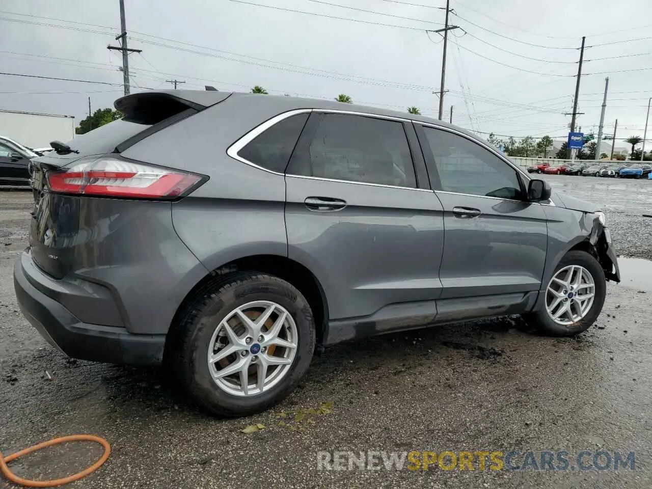 3 Photograph of a damaged car 2FMPK4J93NBA32293 FORD EDGE 2022