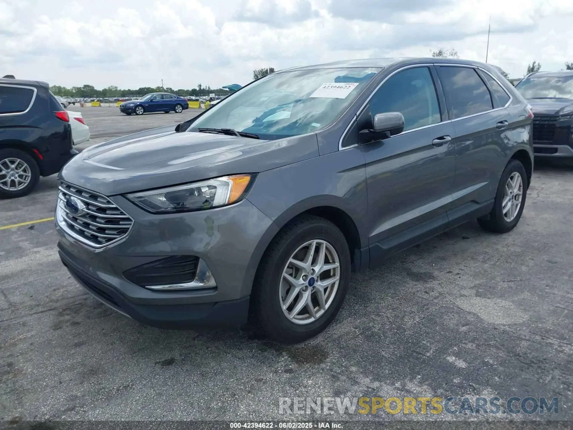 2 Photograph of a damaged car 2FMPK4J93NBB05677 FORD EDGE 2022