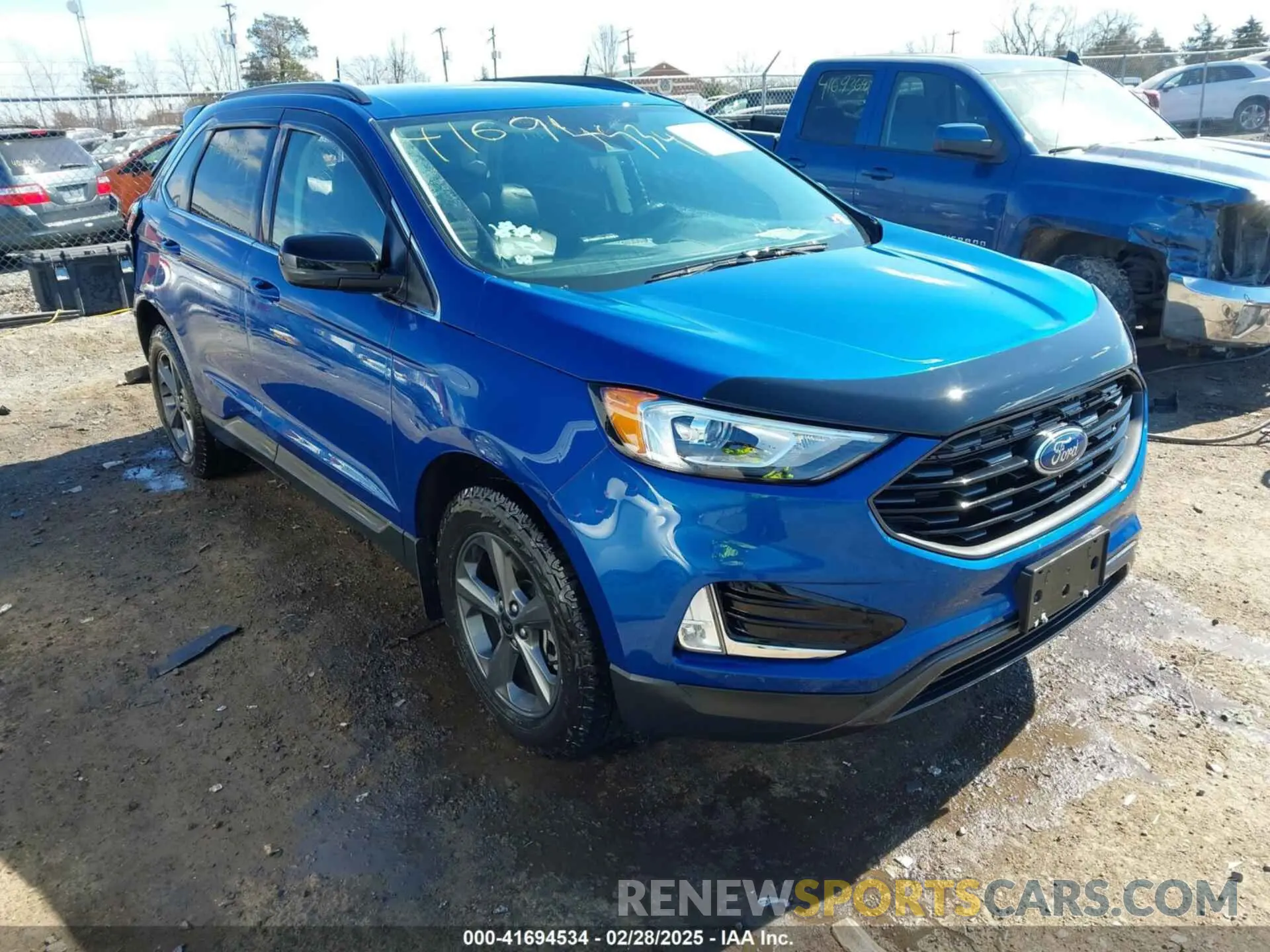 1 Photograph of a damaged car 2FMPK4J94NBA11386 FORD EDGE 2022