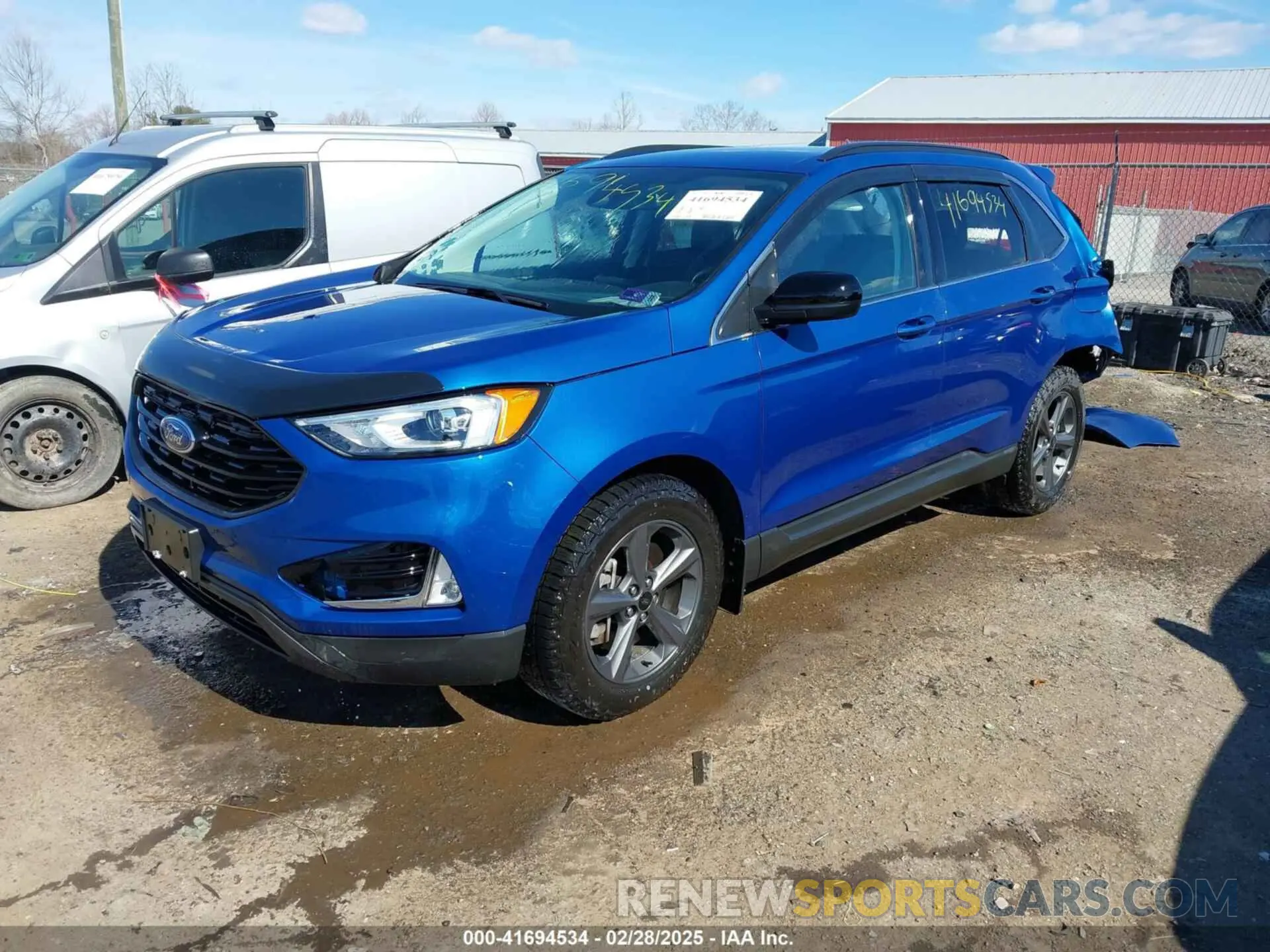 2 Photograph of a damaged car 2FMPK4J94NBA11386 FORD EDGE 2022
