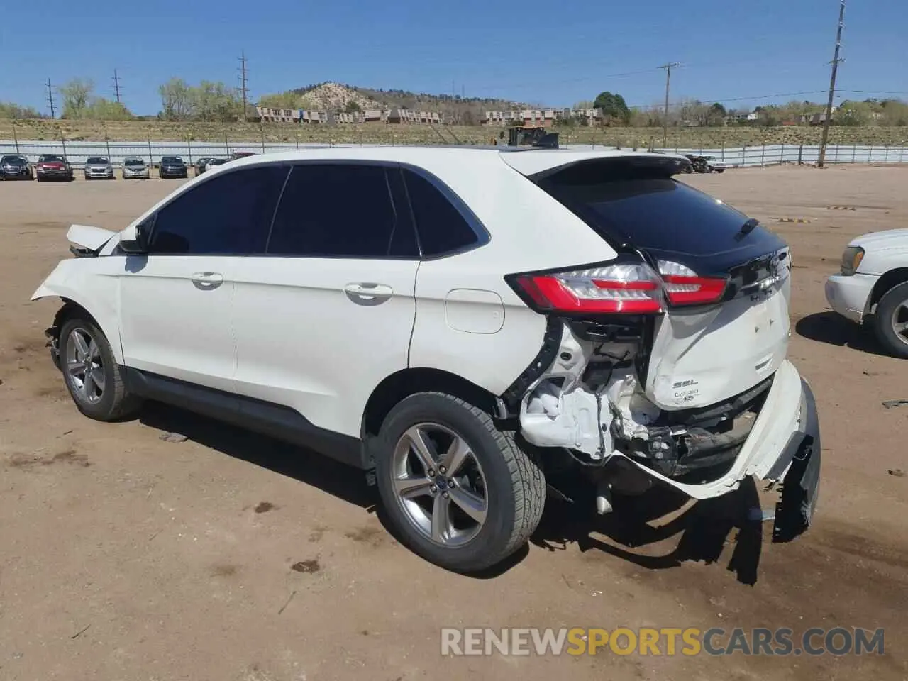 2 Photograph of a damaged car 2FMPK4J94NBA16300 FORD EDGE 2022