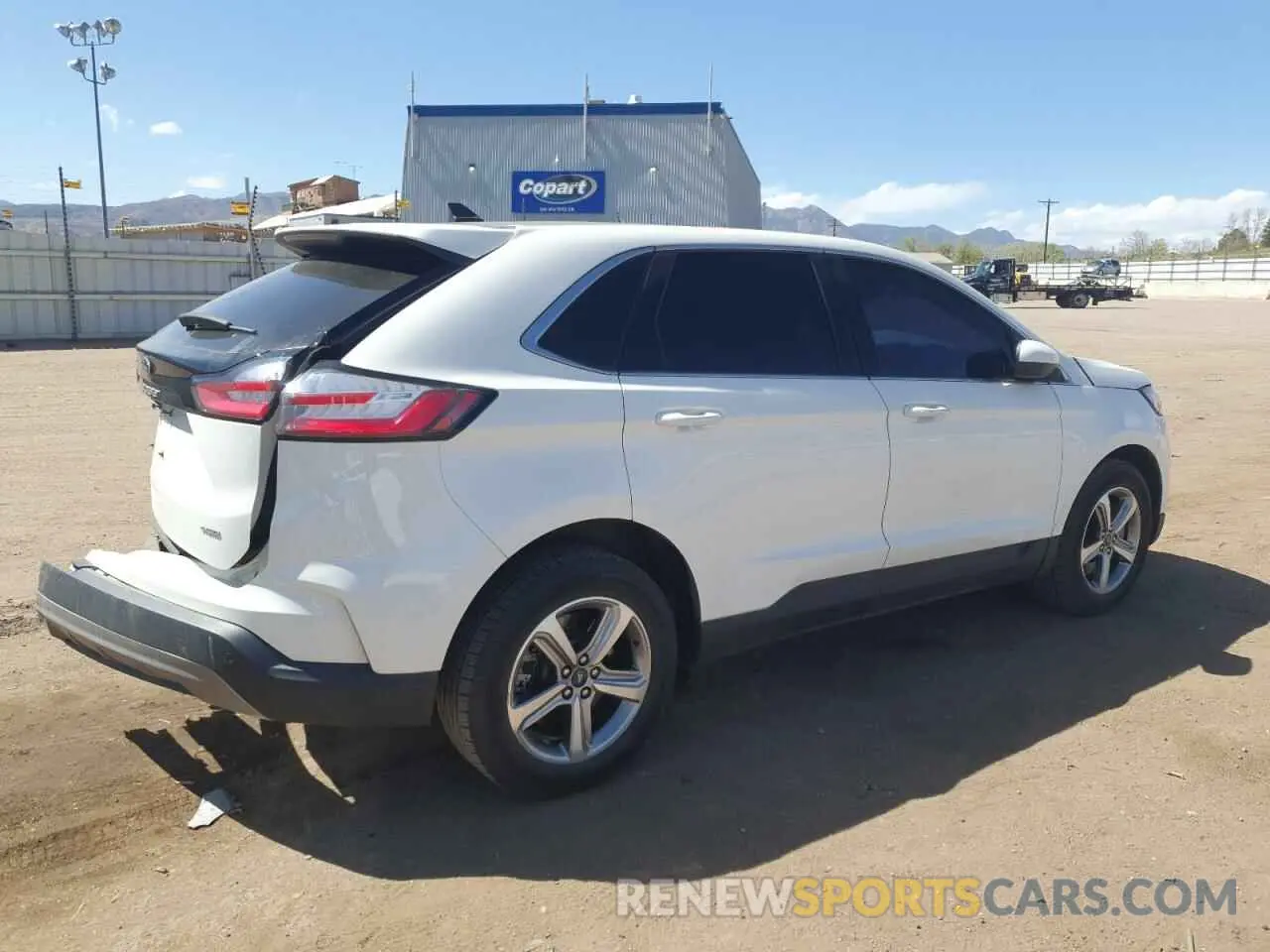 3 Photograph of a damaged car 2FMPK4J94NBA16300 FORD EDGE 2022