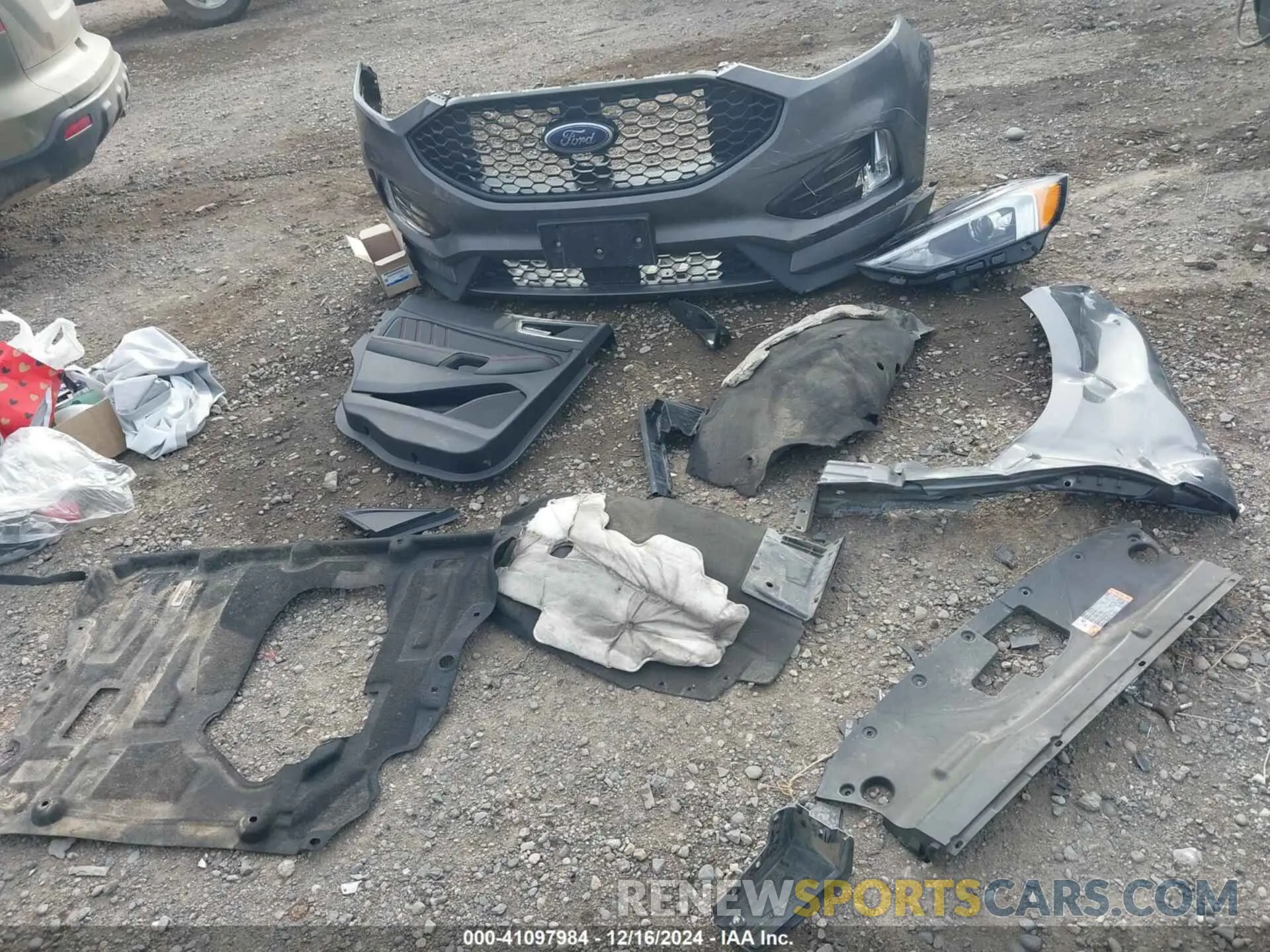 12 Photograph of a damaged car 2FMPK4J94NBA26194 FORD EDGE 2022