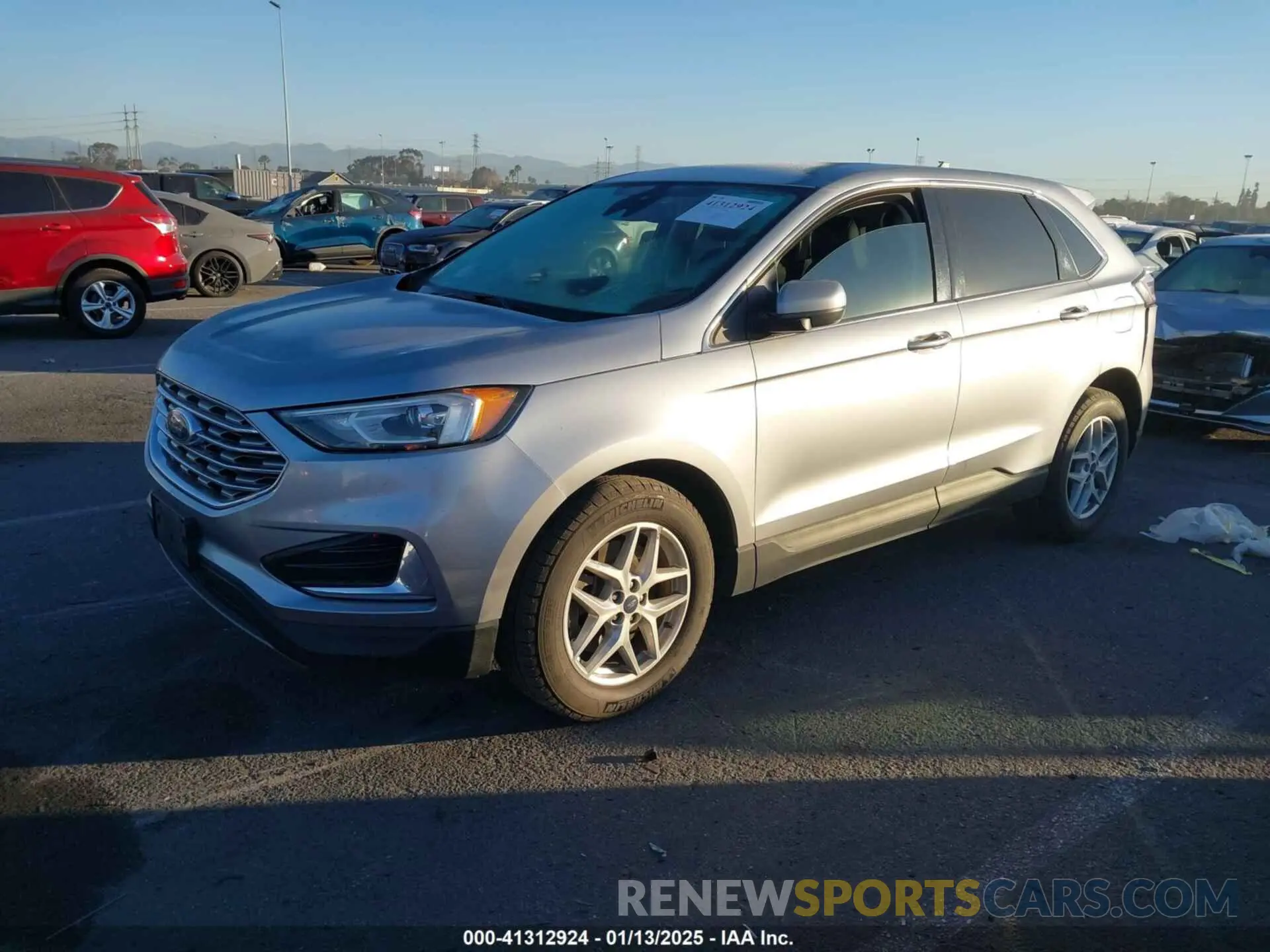 2 Photograph of a damaged car 2FMPK4J94NBA44629 FORD EDGE 2022