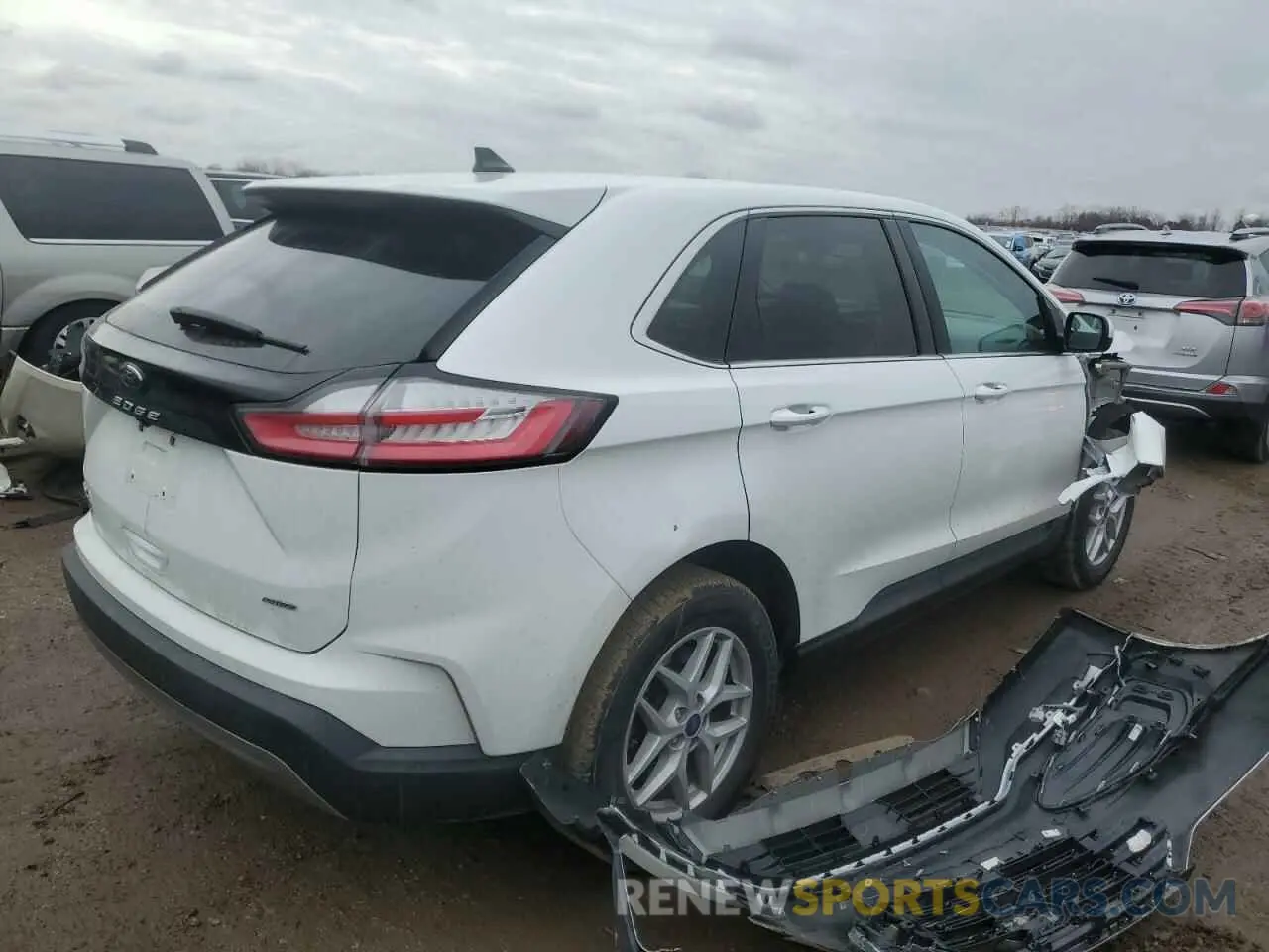 3 Photograph of a damaged car 2FMPK4J94NBA91840 FORD EDGE 2022