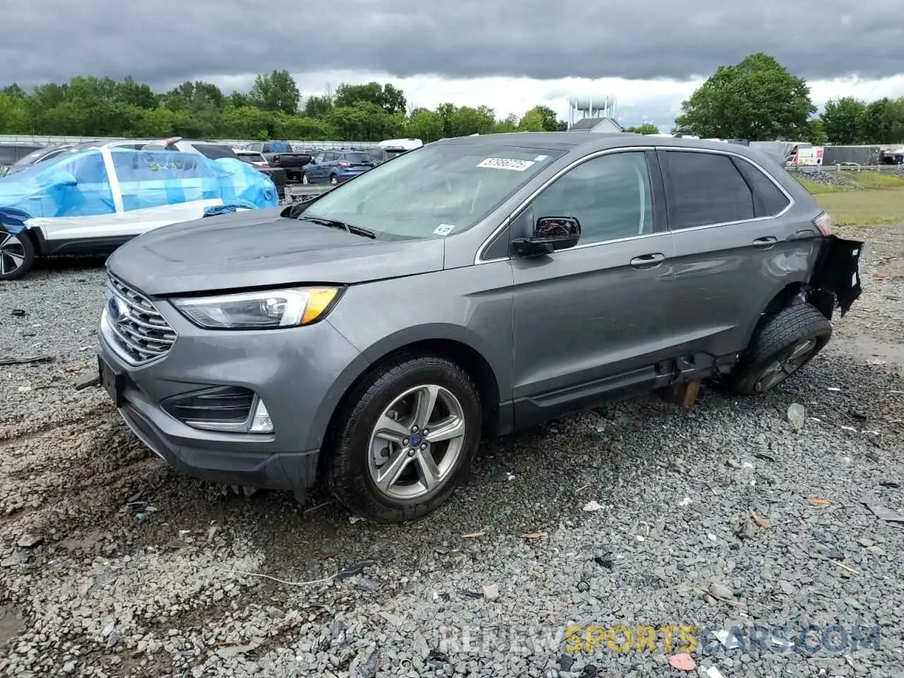 1 Photograph of a damaged car 2FMPK4J94NBA99999 FORD EDGE 2022